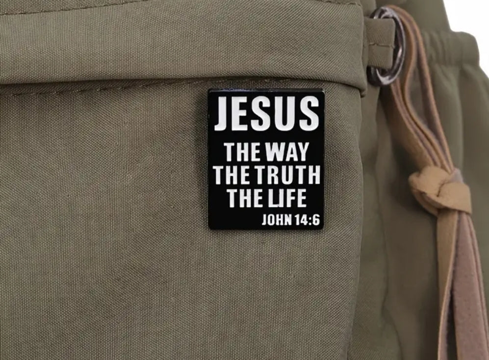 Jesus is the way pin